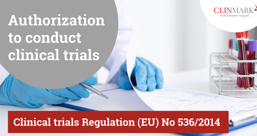 Authorization to conduct clinical trials in accordance with the Regulation (EU) No 536/2014 on clinical trials on medicinal products for human use  